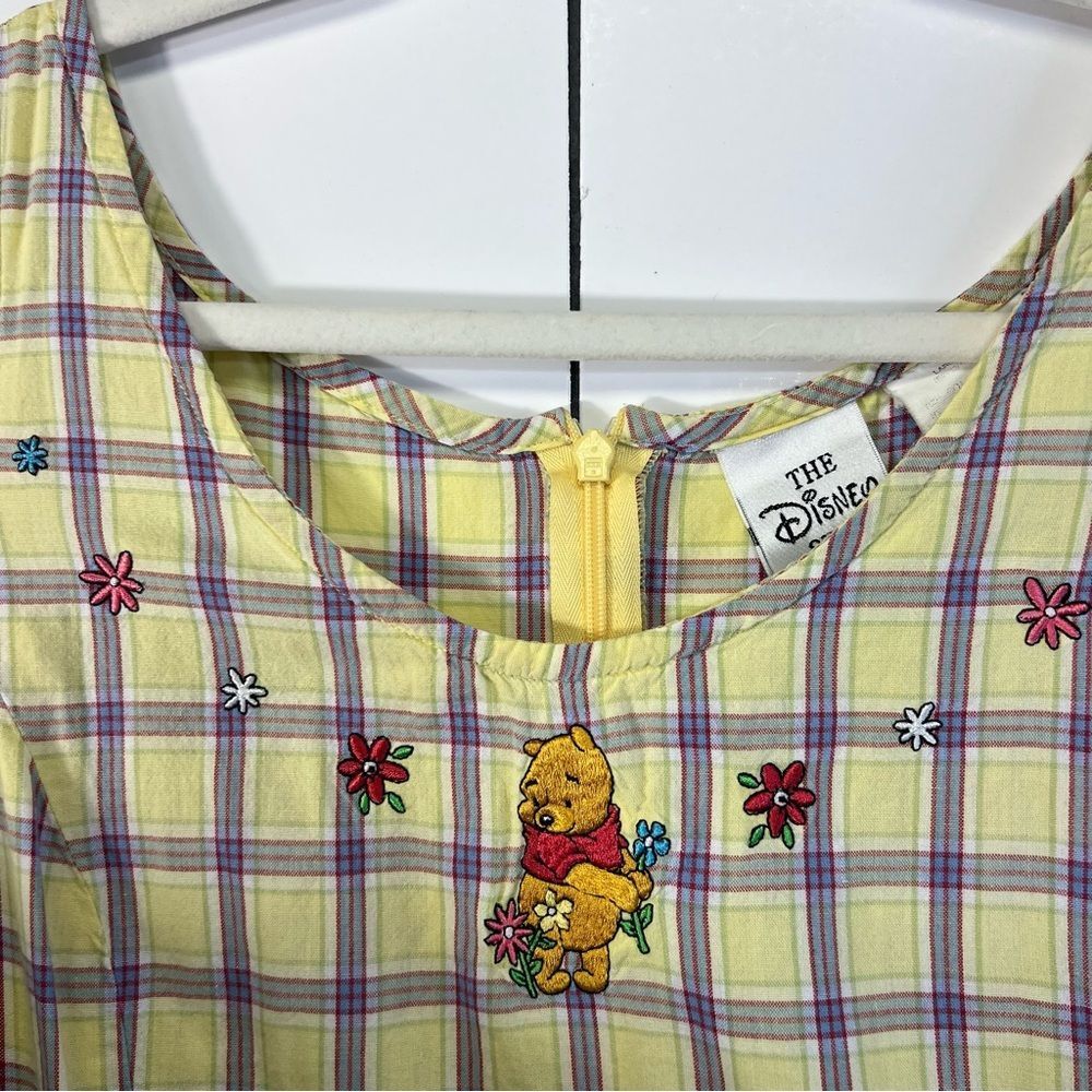 Y2k Vintage The Disney Store Winne The Pooh sleeveless Dress  Large - Picture 5 of 15